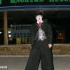 Mortimer Grim wanders the parking lot at HAUNTSBURG!  Keep a wary eye out for him when you come to visit us...or else!